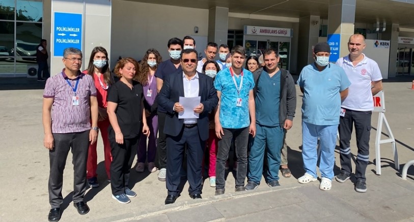 Seyhan Devlet Hastanesi Acil servisinde Hemşireye şiddet