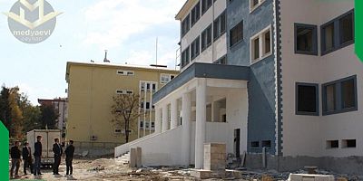 28 Derslikli İlkokul Binası İnşaatı son aşamasında