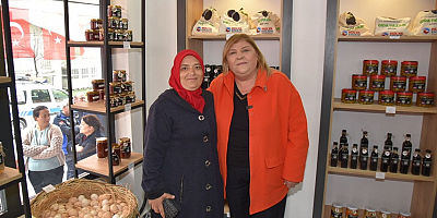 Ceyhan’da Kadın Eli Satış Noktası hizmete açıldı