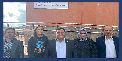 Sağlık-sen Adana Şube Başkanı Bekir NENNİOĞLU  Pozantı Kamışlı ASM de basın açıklama yaptı
