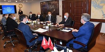 Vali Elban başkanlığında COSB müteşebbis heyeti toplantısı yapıldı