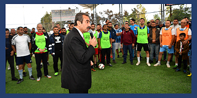 SPORUN GÜLEN YÜZÜ FUTBOL TURNUVASI BAŞLADI